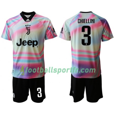 Tenue Juventus CHIELLINI 3 Enfant EA Sport 2018-2019 Maillot de Foot